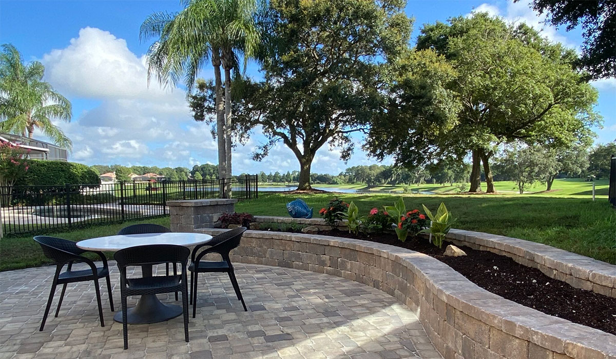 Lake Mary, Florida Landscape Design: home landscape architecture by BLG Environmental Services.